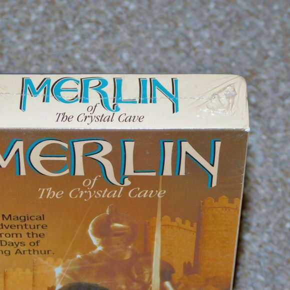 Merlin of the Crystal Cave VHS 1993 Brand New CBS Fox Video Mary Stewart BBC - Picture 7 of 11